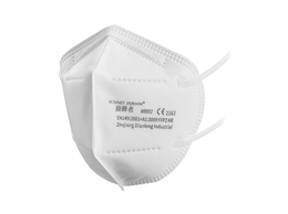 Masque réspiratoire jetable FFP2 blanche (10 pcs.)