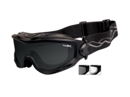 Wiley X Spear Goggle 2-Lens Kit Black