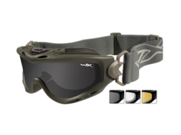 Wiley X Spear Goggle 3-Lens Kit Green